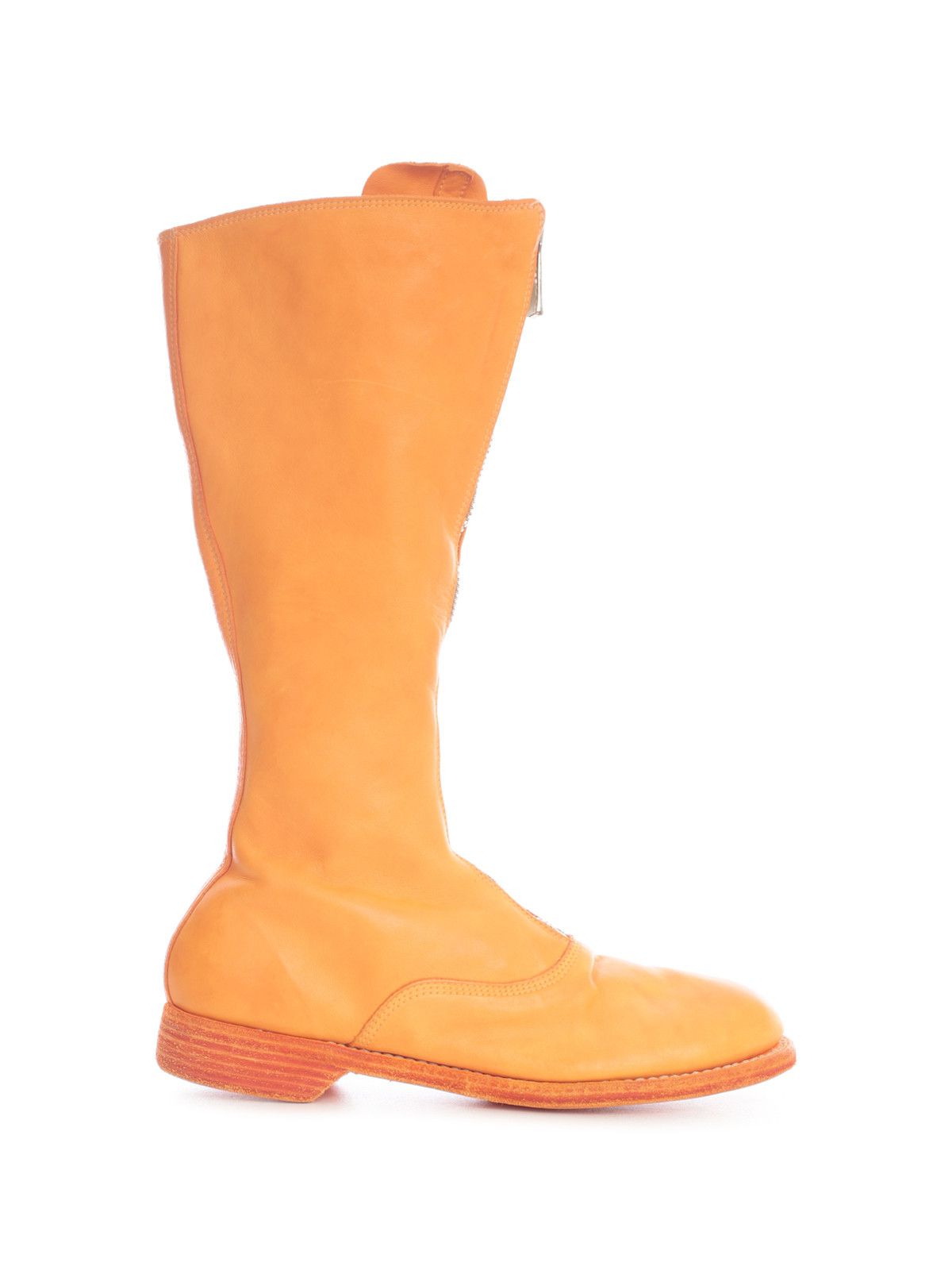 Guidi FRONT ZIP ARMY BOOTS SOLE LEATHER Size US 7 / IT 37 - 1 Thumbnail