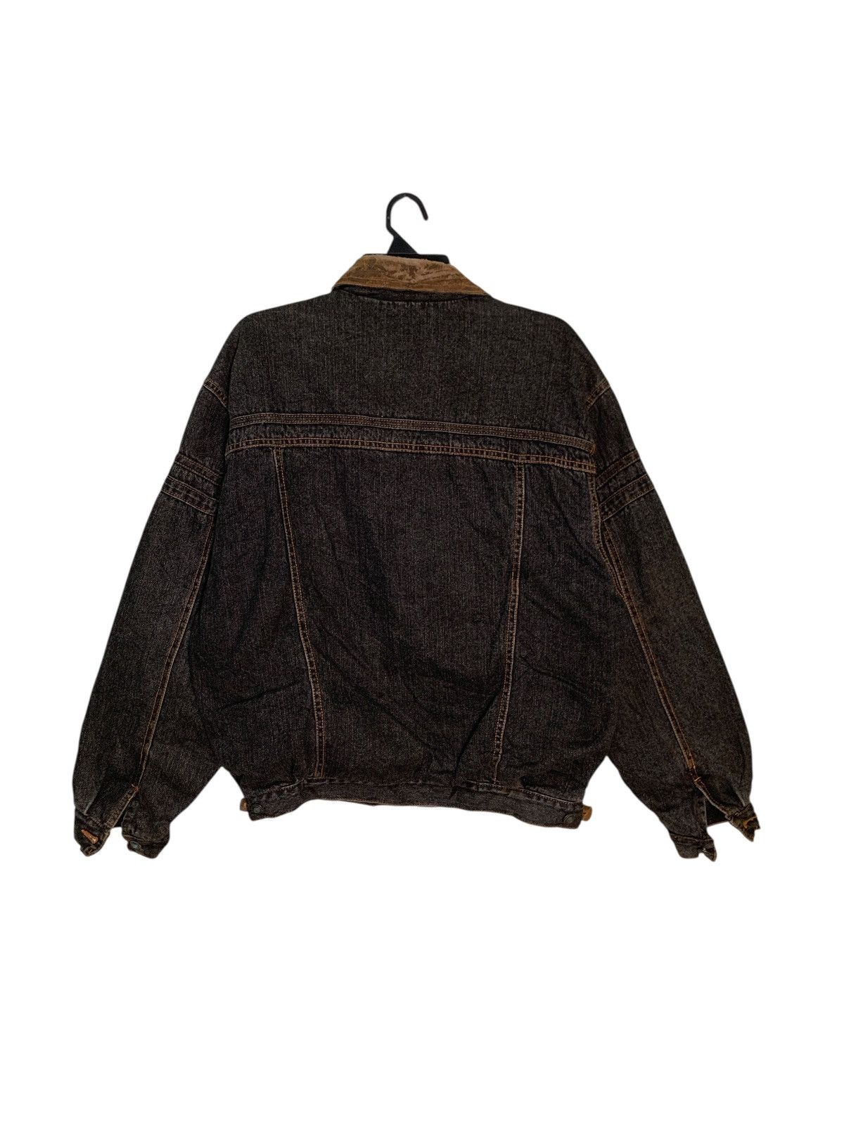 Japanese Brand Rare Design Vintage Ay Bor Teh International Denim Jackets Size US L / EU 52-54 / 3 - 2 Thumbnail