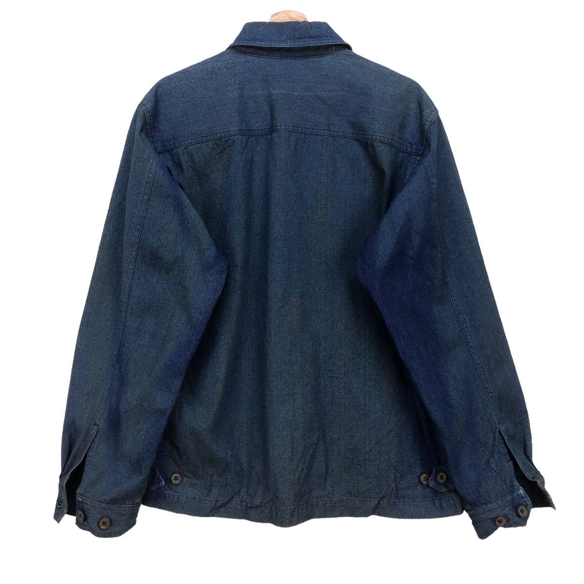 45rpm 🔥Vintage Faded Indigo Jacket Size US M / EU 48-50 / 2 - 3 Thumbnail