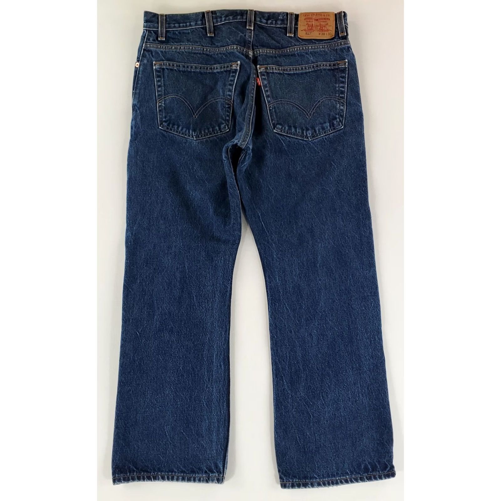 Levi's VINTAGE Levi's 517 VTG Y2K Jeans Blue Made USA Mens 36x29 Inseam 29 Bootcut Denim Jeans Mens Blue 517 VTG Y2K Size US 36 / EU 52 - 5 Thumbnail