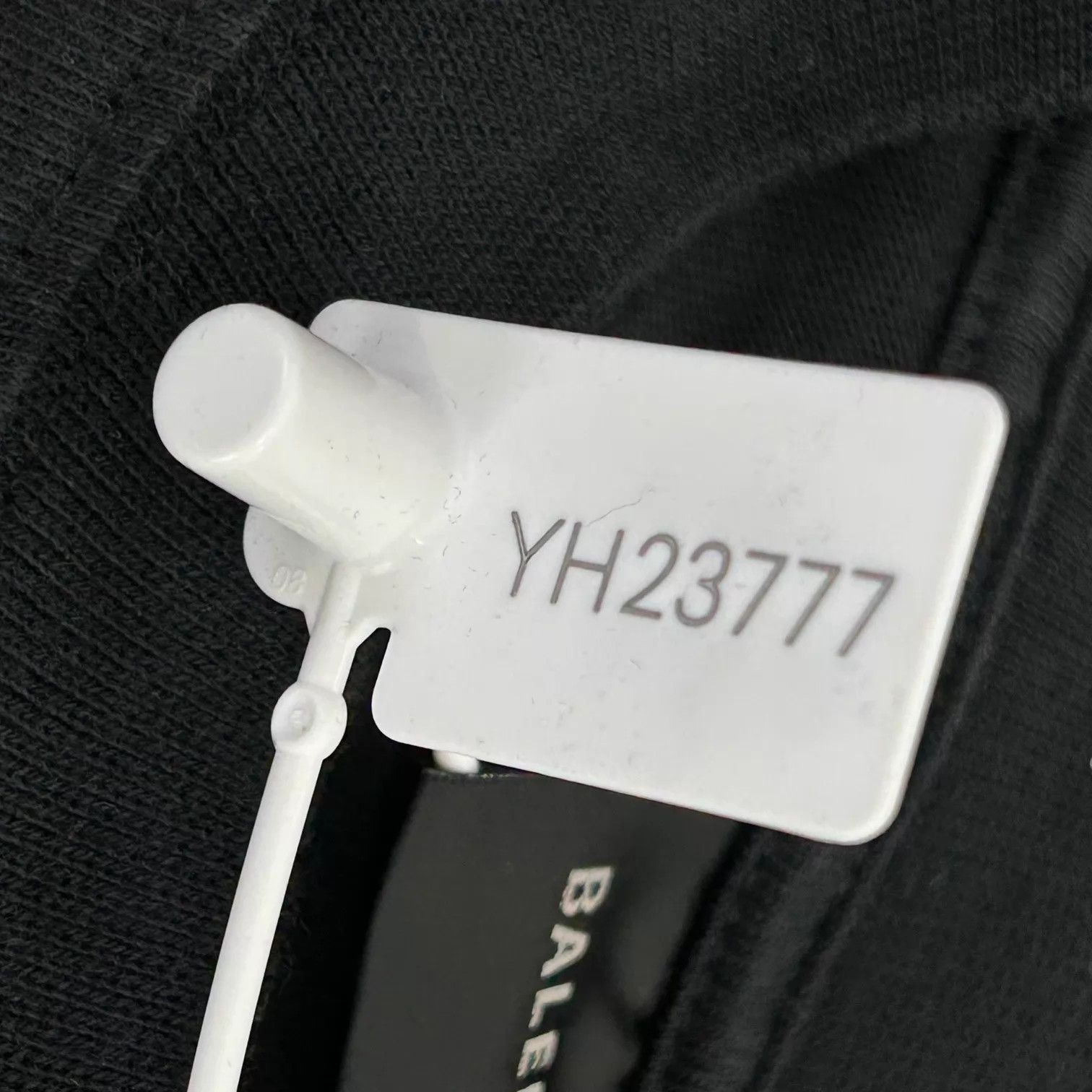 Balenciaga Balenciaga front back logo printed black Tee S Size US S / EU 44-46 / 1 - 8 Thumbnail