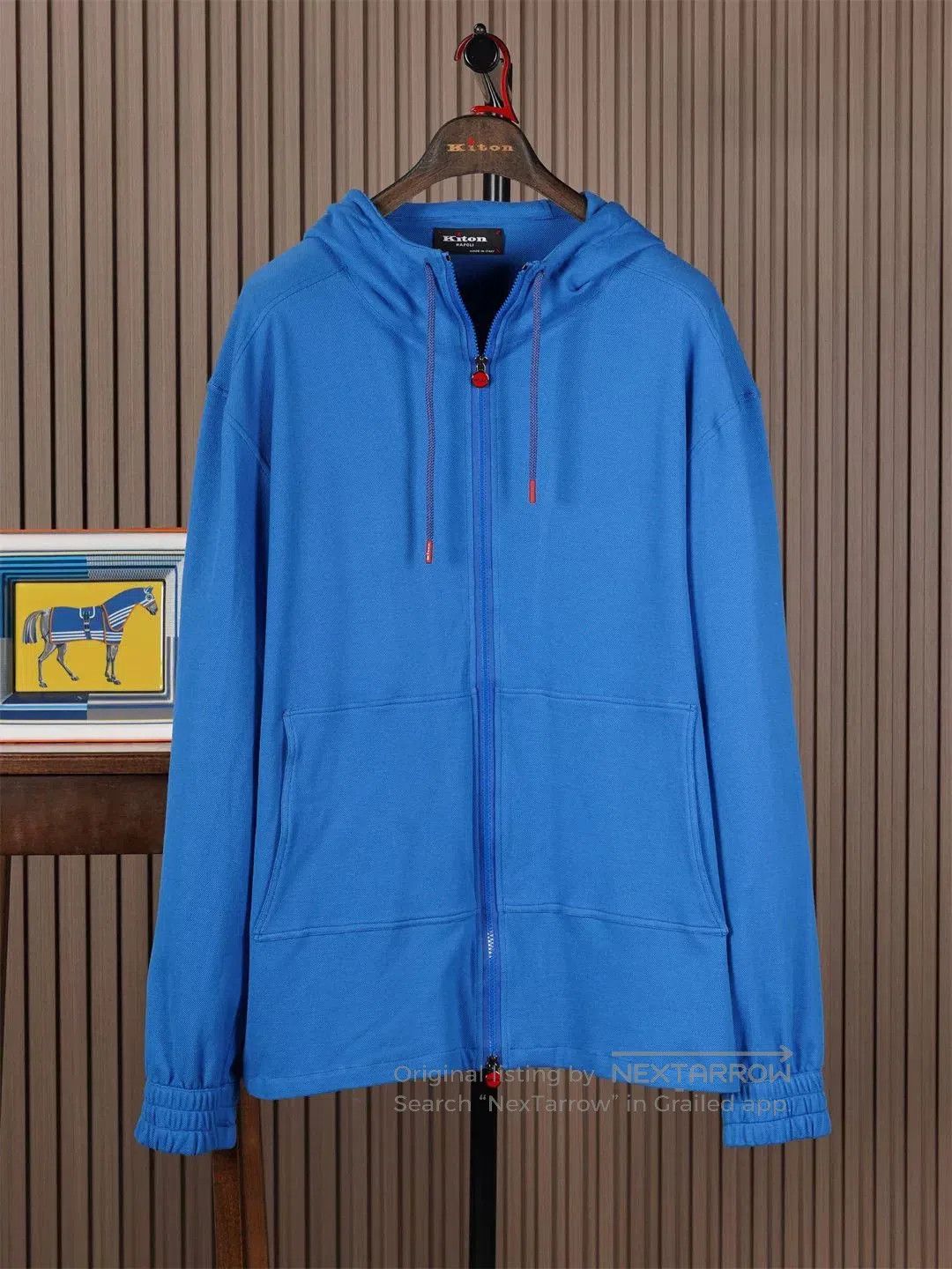 Kiton Kiton Cotton Hooded Jacket on Sale. Size US XXL / EU 58 / 5 - 1 Thumbnail