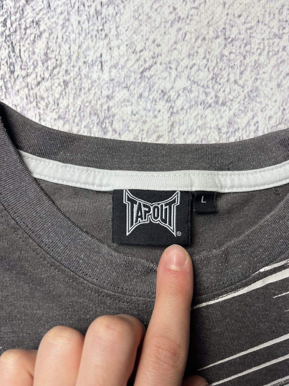 Affliction Crazy Vintage Y2K Affliction Style Tapout Grunge T Shirt Size US L / EU 52-54 / 3 - 15 Thumbnail