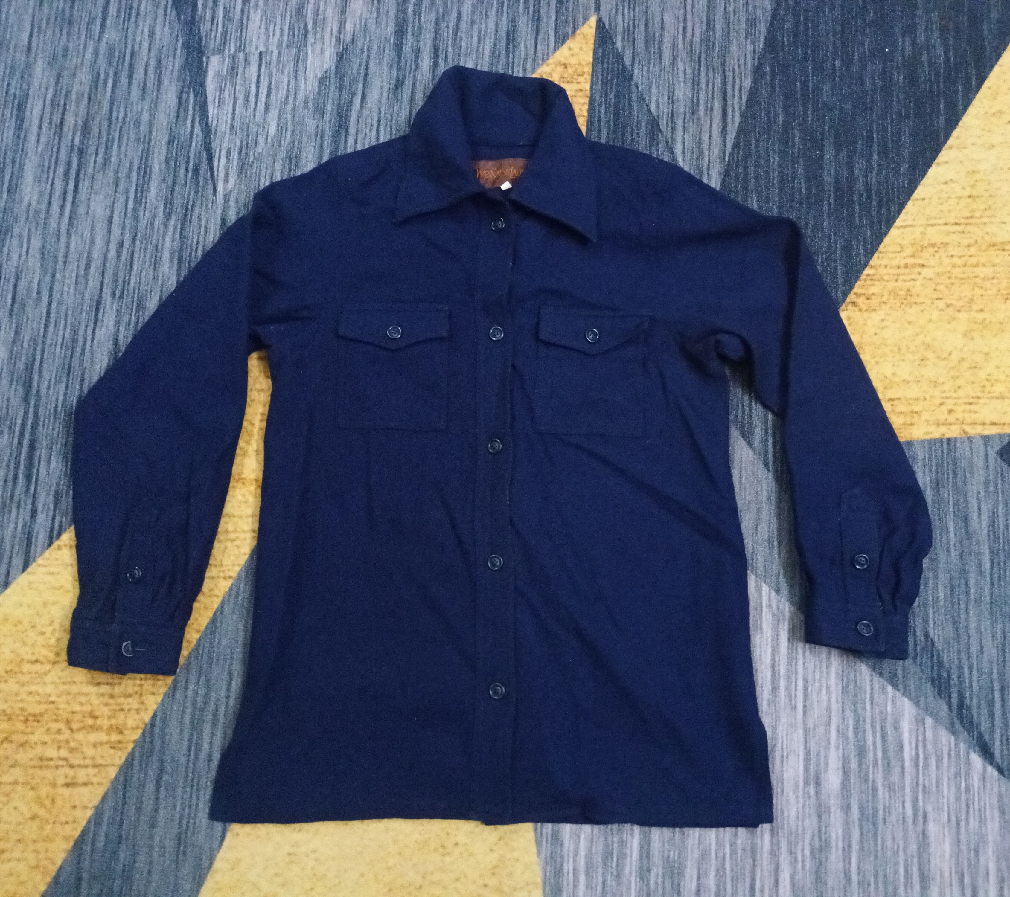 Japanese Brand × Yves Saint Laurent 🔥 YVES SAINT LAURENT BUTTON UP JACKET 🔥 Size US S / EU 44-46 / 1 - 1 Thumbnail