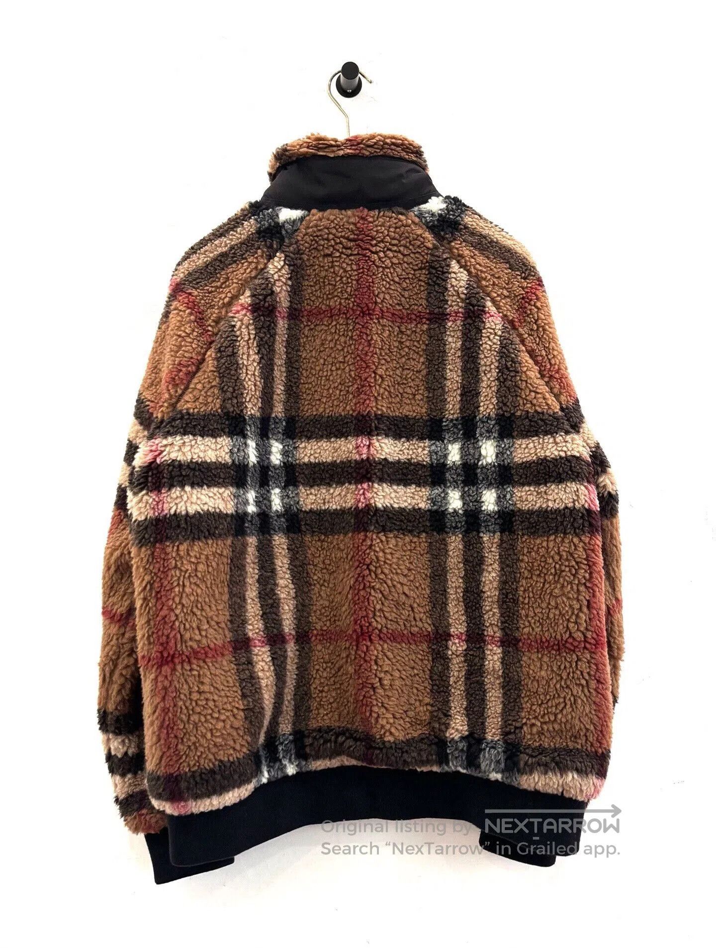 Burberry Burberry Men's Brown Check Logo Jacket. Size US M / EU 48-50 / 2 - 3 Thumbnail