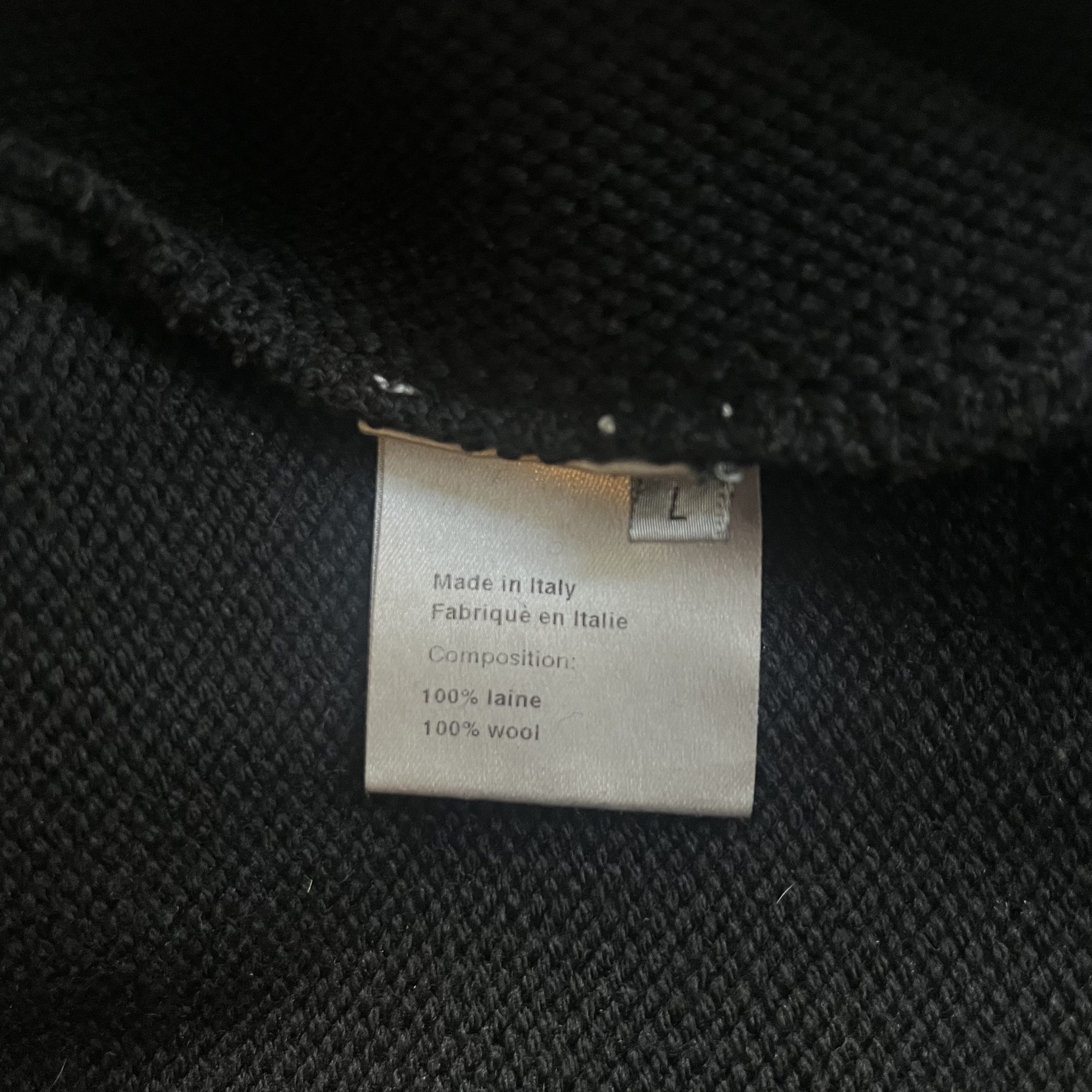 Dior Dior x Hedi Slimane A/W 03 "Luster" Triple Chain Turtleneck Size US L / EU 52-54 / 3 - 5 Thumbnail