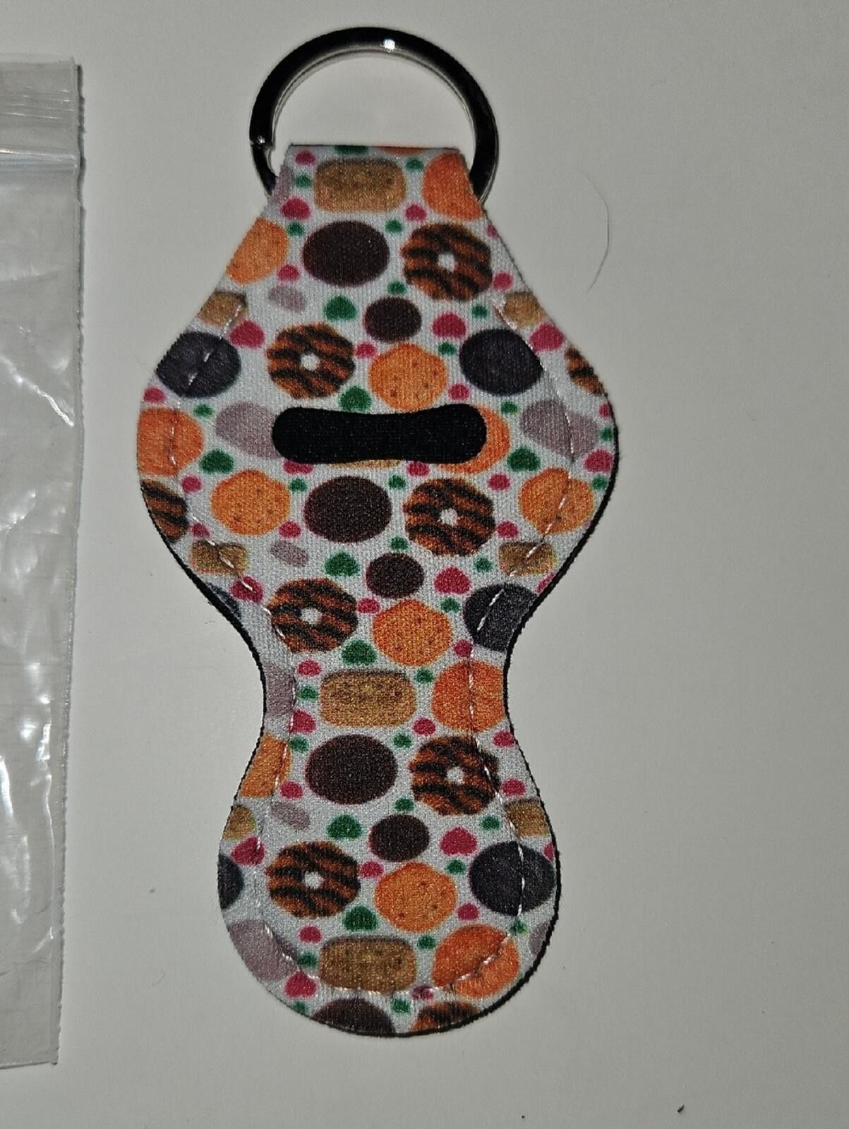 Other Donut Patterned Lip Balm Keychain Holder Size ONE SIZE - 1 Thumbnail