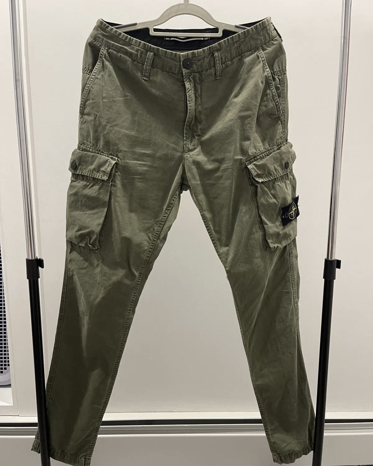 image of Stone Island Cargo Type Sl - Olive Green, Men's (Size 30)