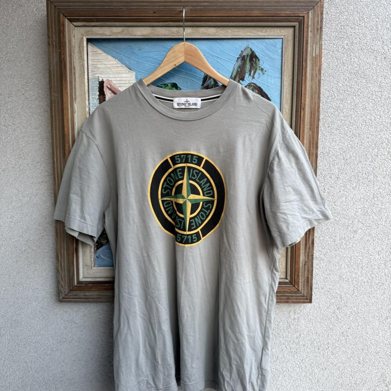 Stone Island Stone Island Logo T shirt Grey Size US L / EU 52-54 / 3 - 3 Thumbnail