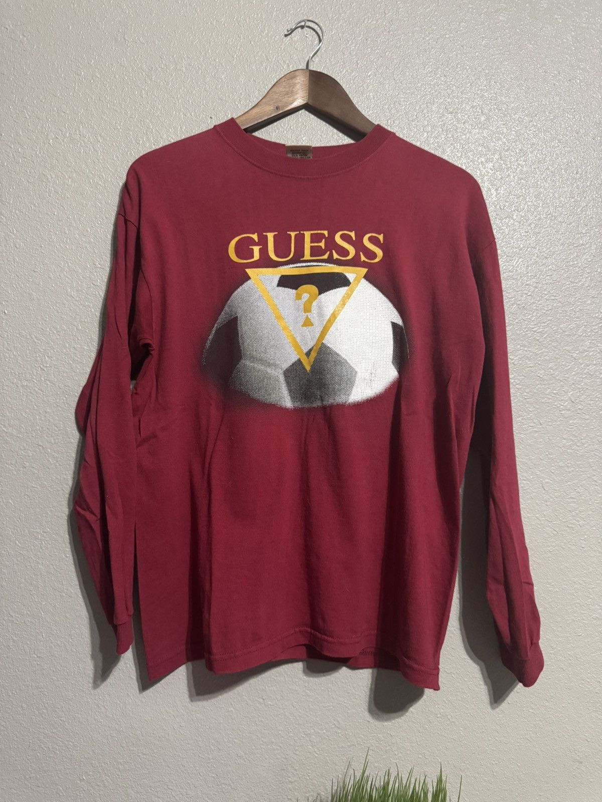 Guess Vintage Guess Football/soccer shirt Size US M / EU 48-50 / 2 - 2 Thumbnail