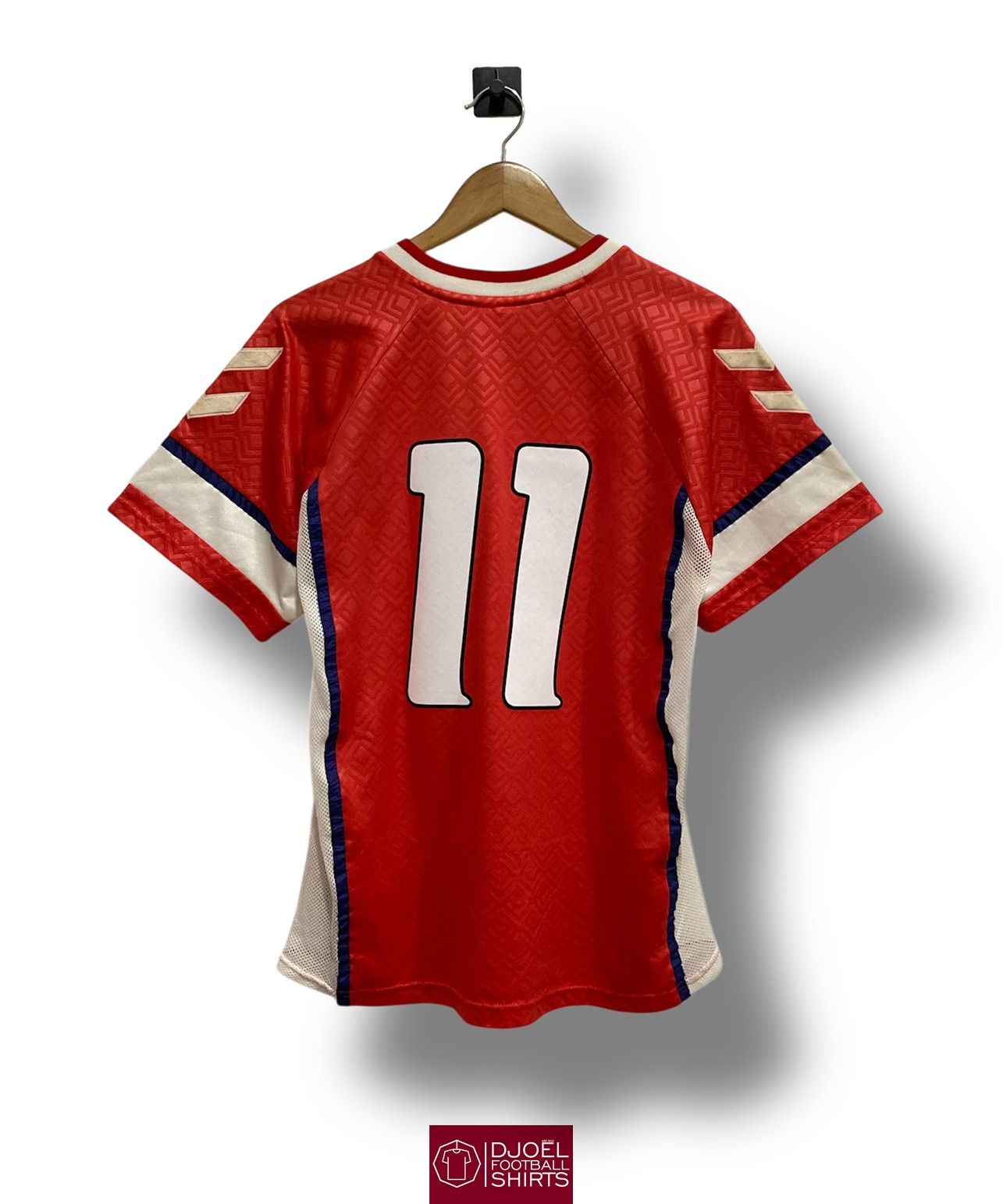 Hummel × Vintage Denmark National Team 1990 Home Brian Laudrup #11 Ultra Rare Size US M / EU 48-50 / 2 - 2 Thumbnail