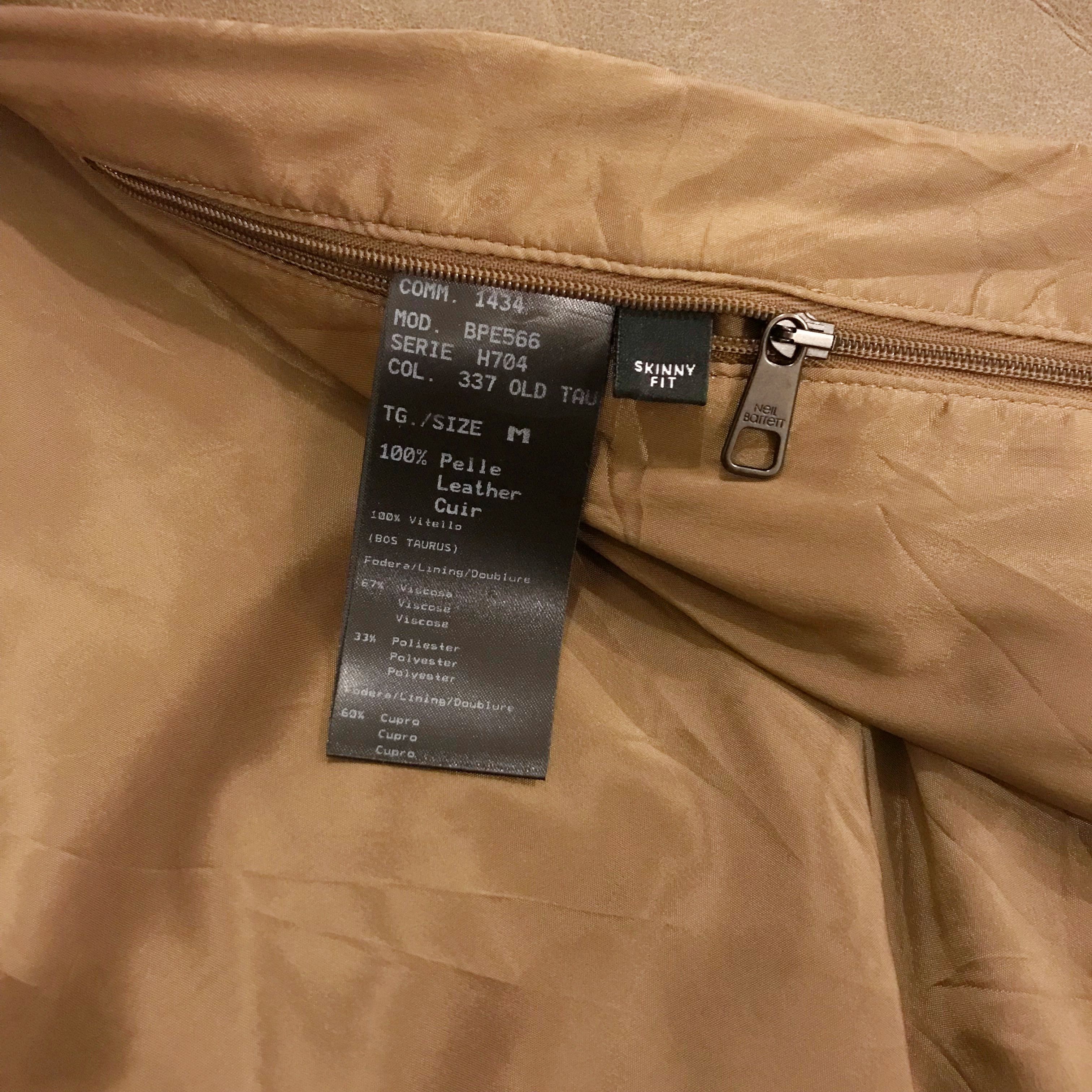 Neil Barrett Neil Barret Bos Taurus Leather Trench Coat *Rare item Size US M / EU 48-50 / 2 - 8 Thumbnail