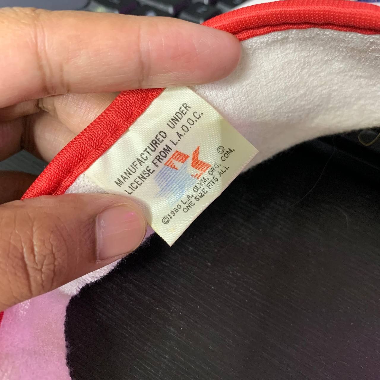 USA Olympics × Vintage RARE VISOR VINTAGE OLYMPICS Size ONE SIZE - 3 Thumbnail