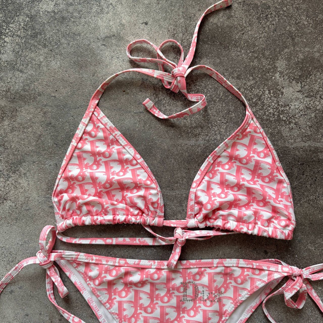 Dior Christian Dior by John Galliano 2000’s Y2K Bikini Swimwear Size ONE SIZE - 3 Thumbnail