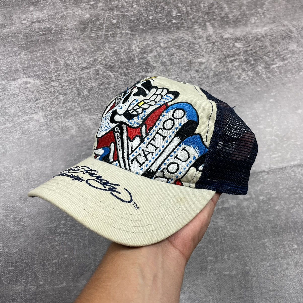 Ed Hardy Ed Hardy by Christian Audigier Tatto You Cap Size ONE SIZE - 4 Thumbnail