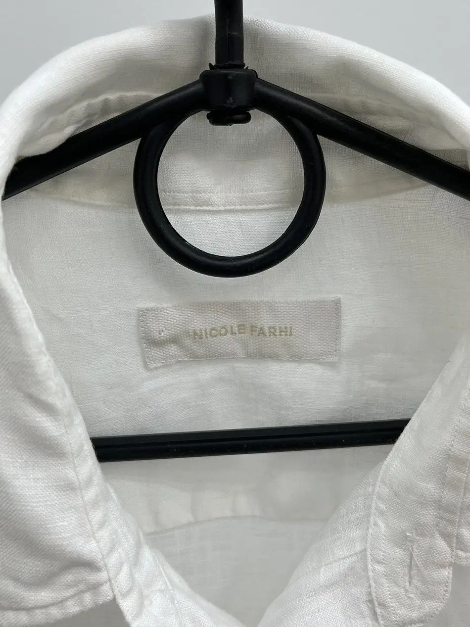 Nicole Farhi Nicole Farhi Pocket Linen Shirt Size US M / EU 48-50 / 2 - 3 Thumbnail