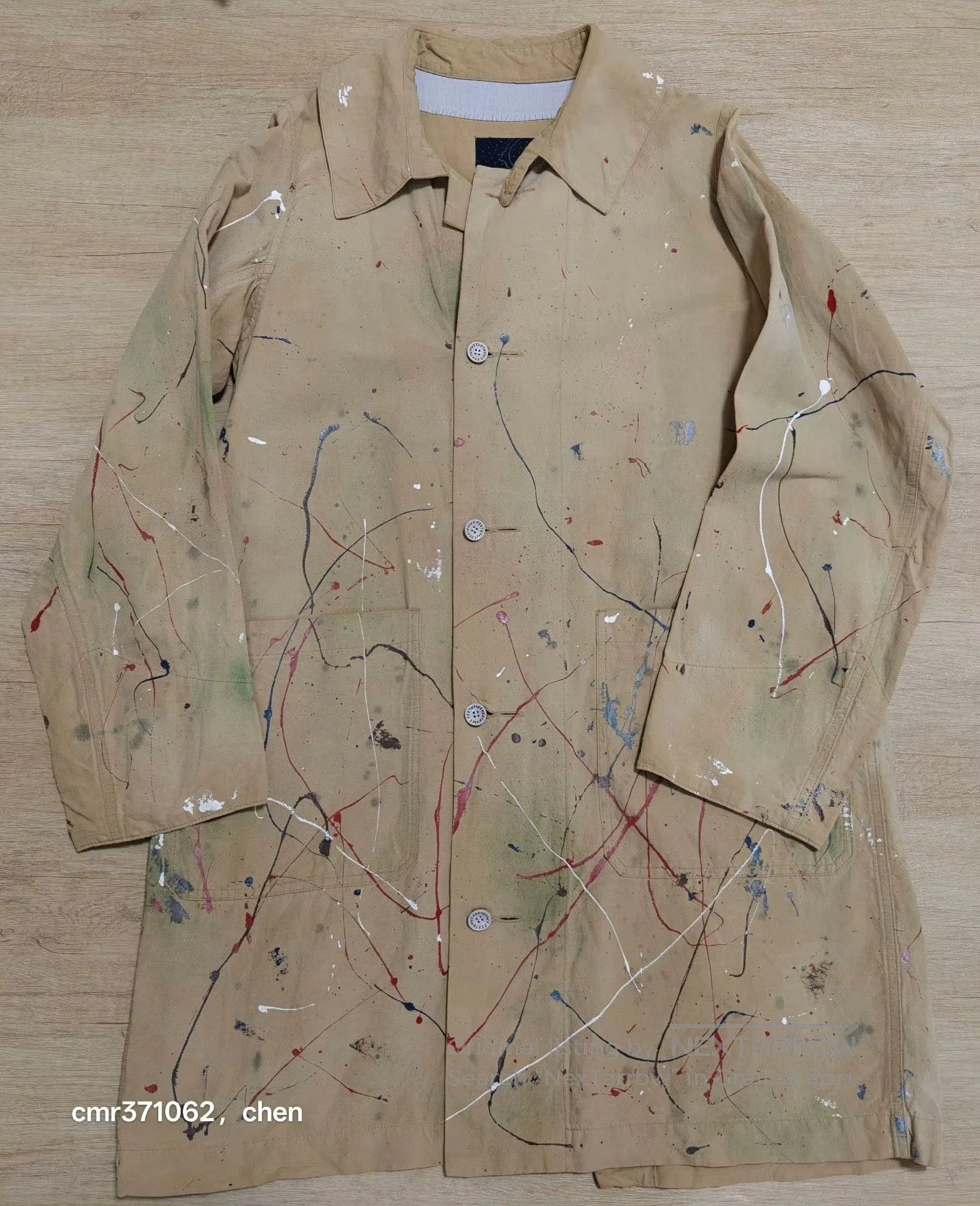 Visvim VISVIM 18 ICT GREASE MONKEY COAT. Size US S / EU 44-46 / 1 - 1 Thumbnail
