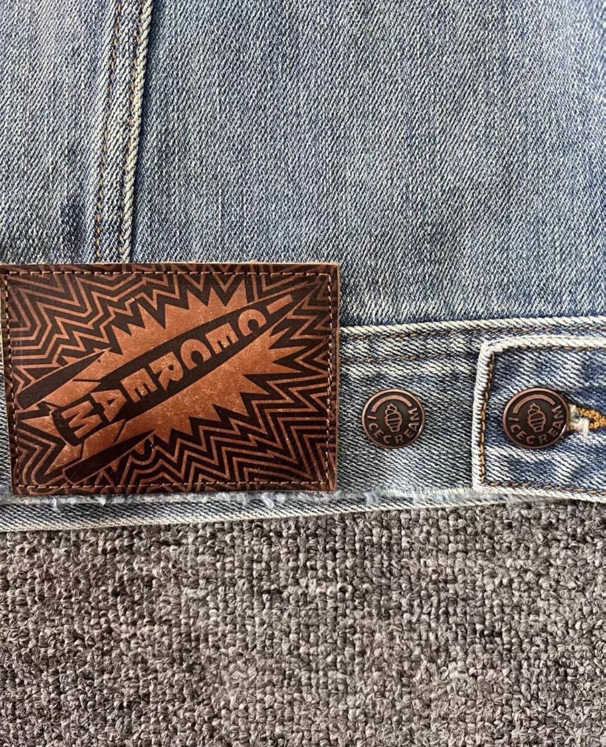 Billionaire Boys Club BBC ICECREAM Flying Dog Denim Jacket Size US L / EU 52-54 / 3 - 8 Thumbnail