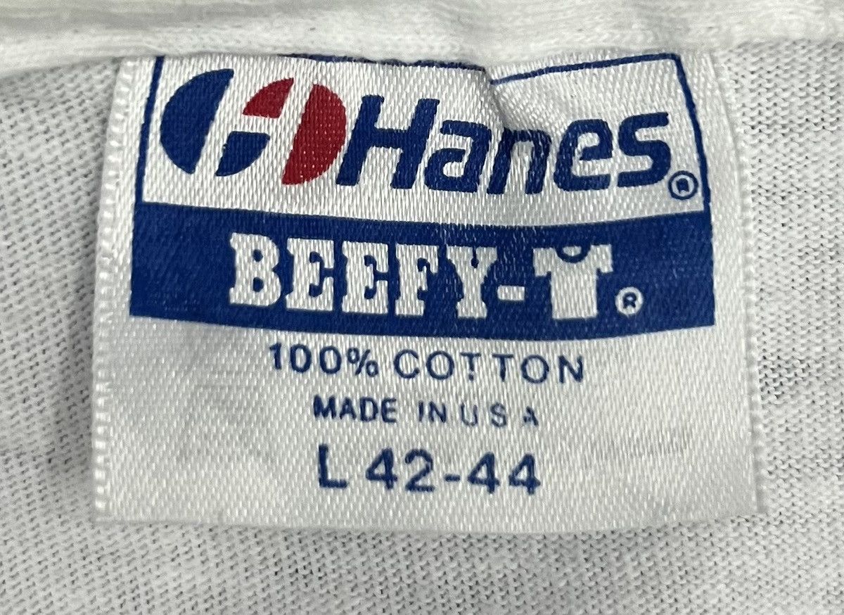 Hanes × Vintage VINTAGE HANES TEAM WALK 89 MADE IN USA SHIRT Size US L / EU 52-54 / 3 - 7 Thumbnail