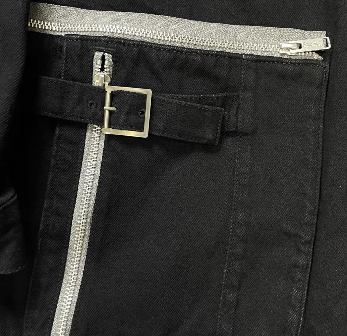 Undercover Undercover 22FW Black Denim Zip Jacket J29 Size US L / EU 52-54 / 3 - 3 Thumbnail