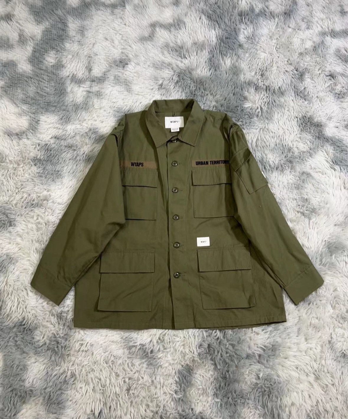 最終価格 WTAPS VERT/JACKET/CTPL. WEATHER WTAPS Men's Vert Shirt Jacket in Black WTAPS