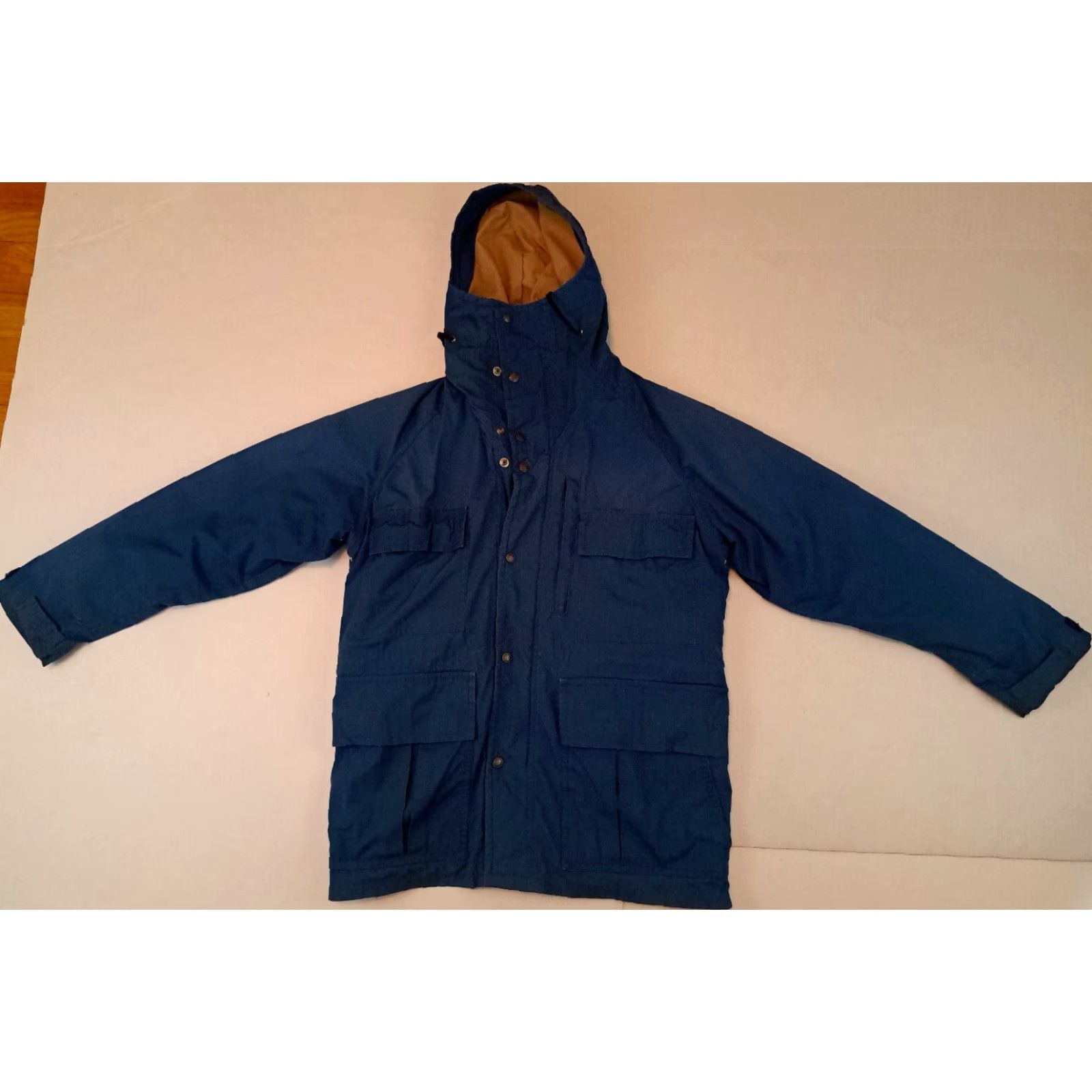 Vintage VINTAGE Stearns Parka Jacket Men XL Blue 3M Liner Zip & Button Outdoor USA Size US XL / EU 56 / 4 - 4 Thumbnail