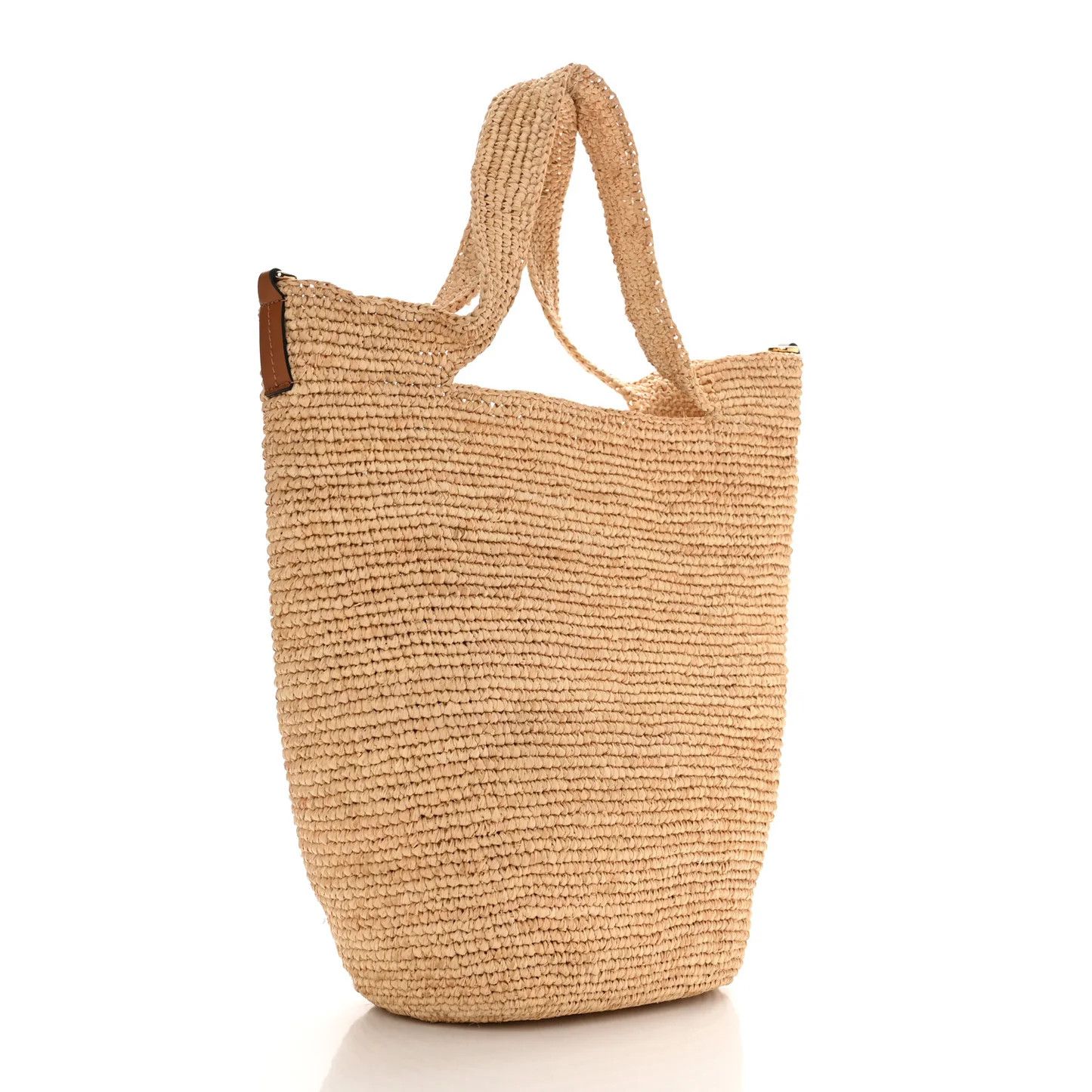 Loewe o1in1g0426 Size: OS / Slit Mini Tote Bag in Natural/Black Size ONE SIZE - 3 Thumbnail