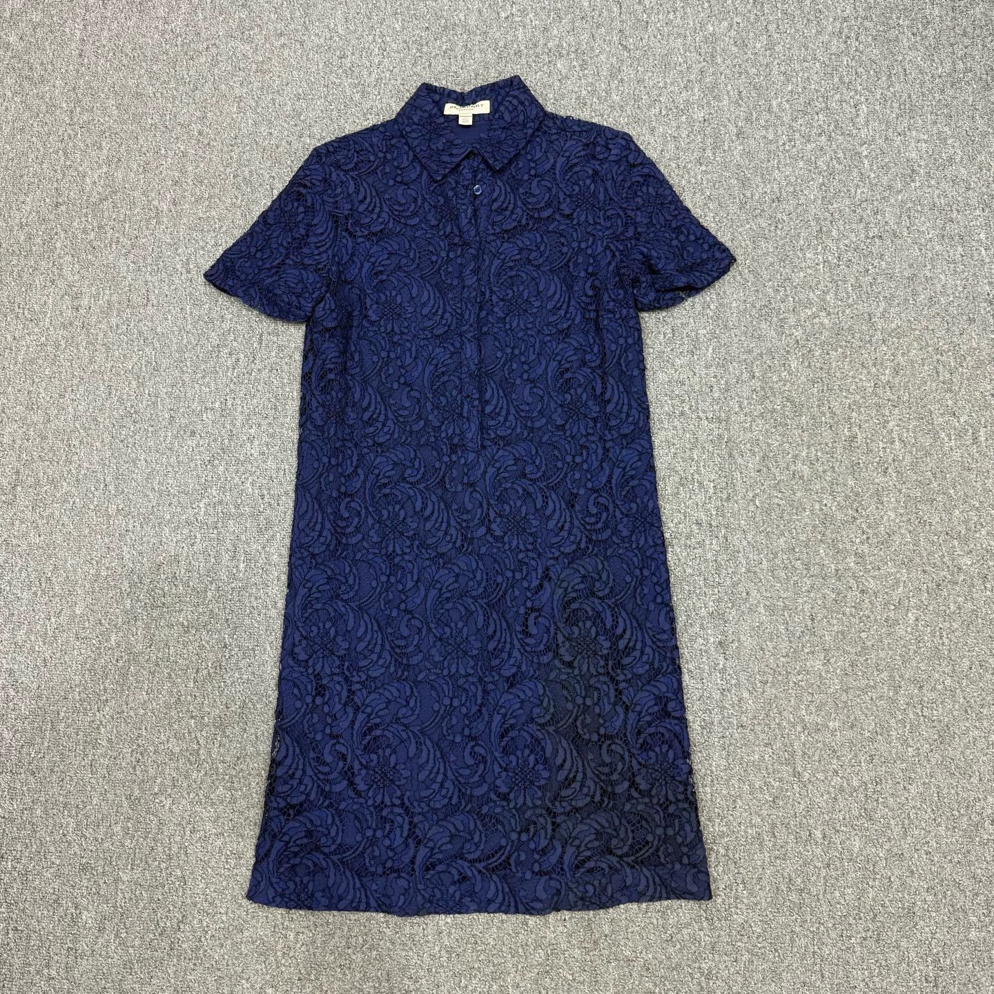 Burberry Burberry Navy Blue Dress UK6 Size Like New Size S / US 4 / IT 40 - 1 Thumbnail