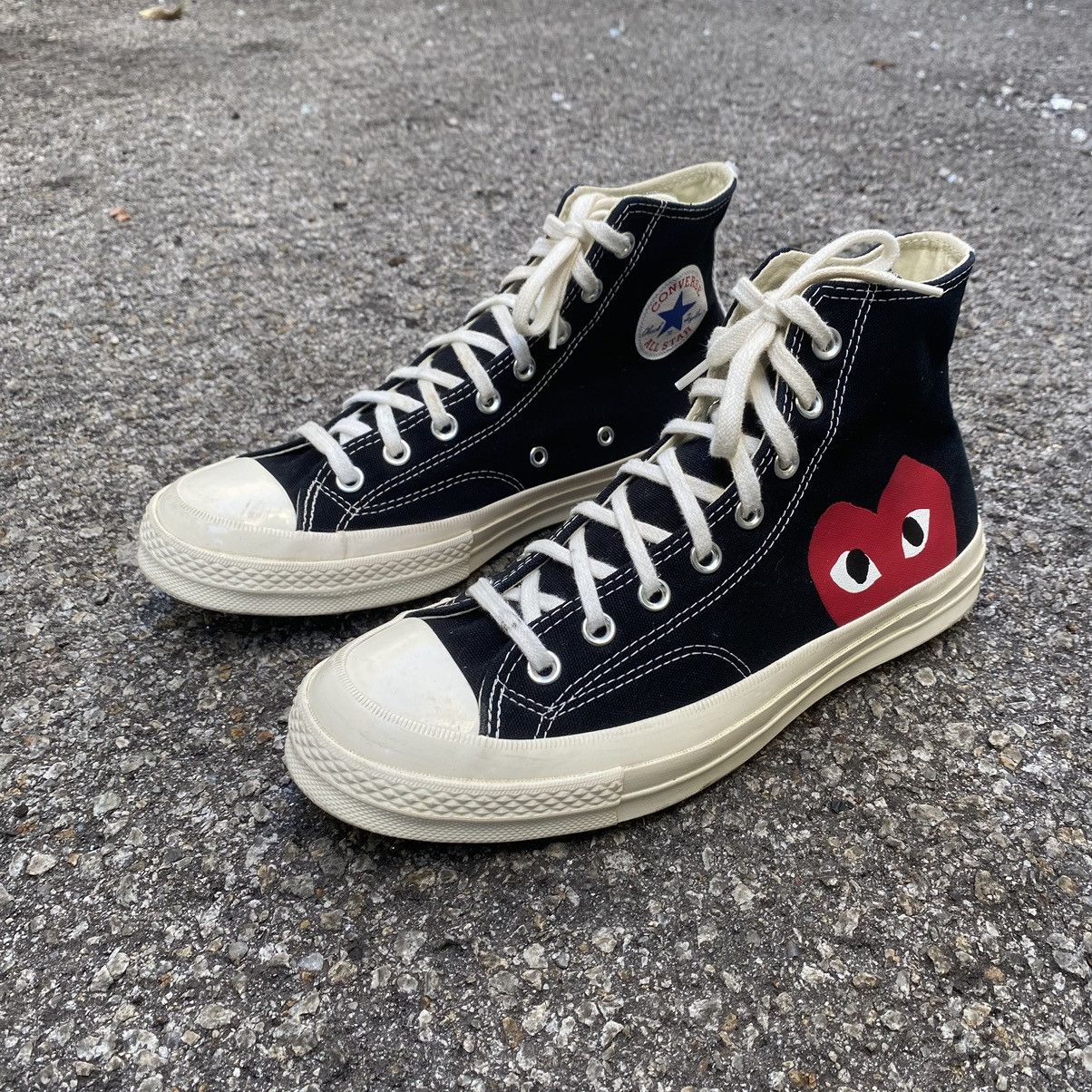 Comme des Garcons Converse Cdg Chuck 70 Comme des Garçons Play Hi Size US 9 / EU 42 - 5 Thumbnail