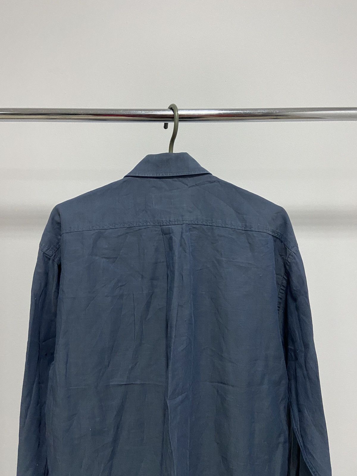 Vintage × Yves Saint Laurent Yves Saint Laurent Vintage Button Ups Luxury Small Logo YSL Size US L / EU 52-54 / 3 - 4 Thumbnail
