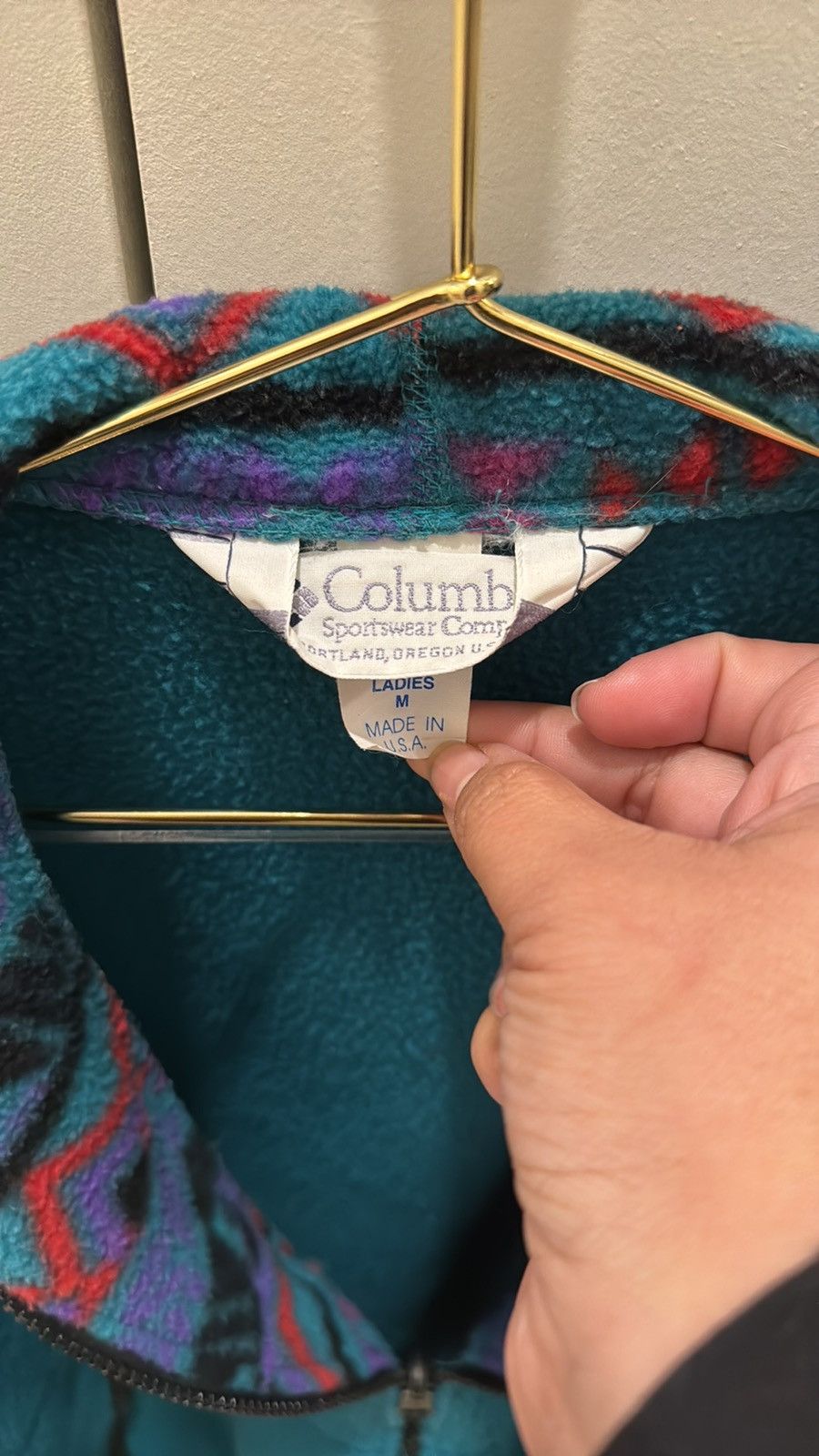 Columbia × Vintage Vintage Columbia Aztec Collar Size M / US 6-8 / IT 42-44 - 2 Thumbnail
