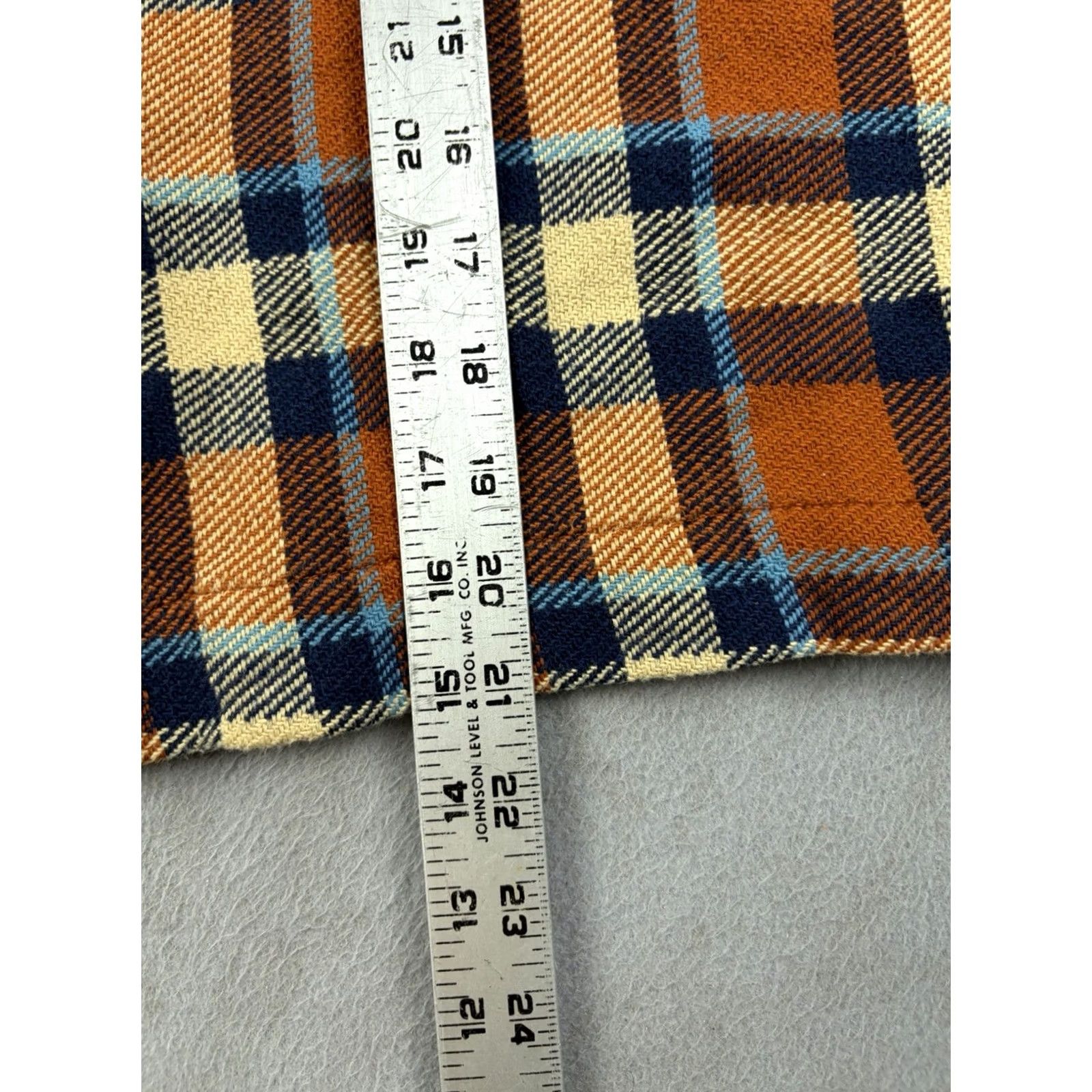 Faherty Faherty Shacket Shirt Womens XS Plaid Cropped Flannel Button-Up Multicolor Long Sleeve Size XS / US 0-2 / IT 36-38 - 7 Thumbnail