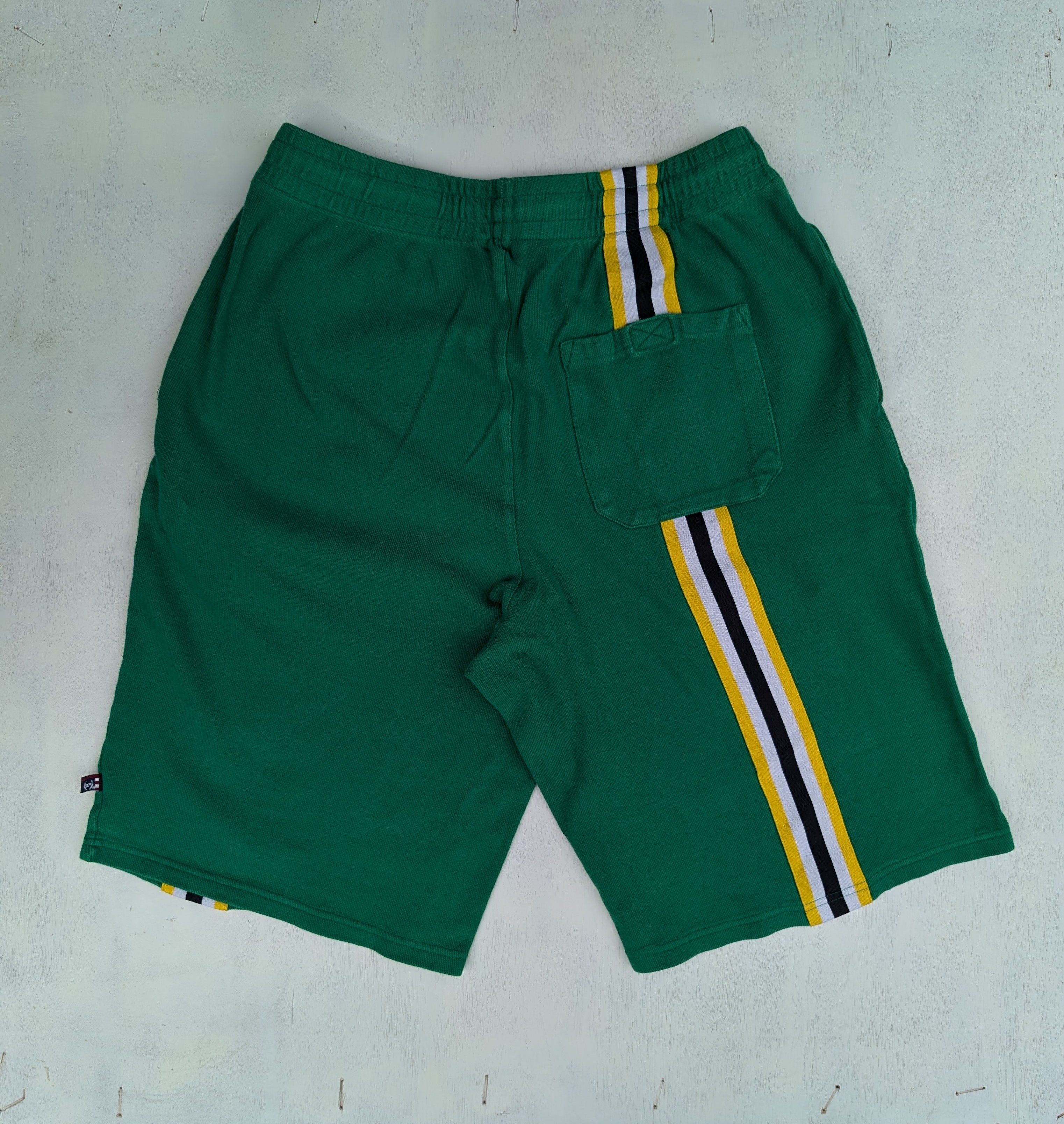 Phat Farm × Vintage Vintage 00s Y2K Phat Farm Cotton shorts green/yellow sz XL Size US 31 - 2 Thumbnail