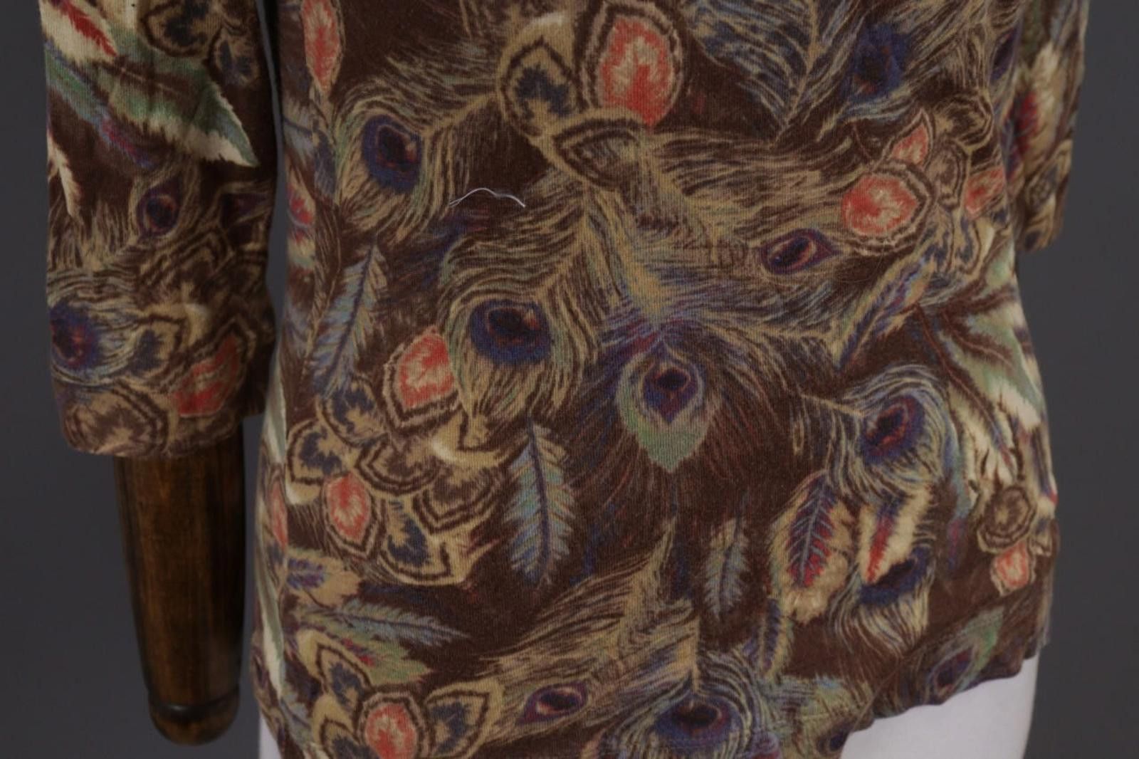 Lauren Ralph Lauren Lauren Ralph Lauren Brown Rare Feathers Top Shirt Size M Size M / US 6-8 / IT 42-44 - 5 Thumbnail