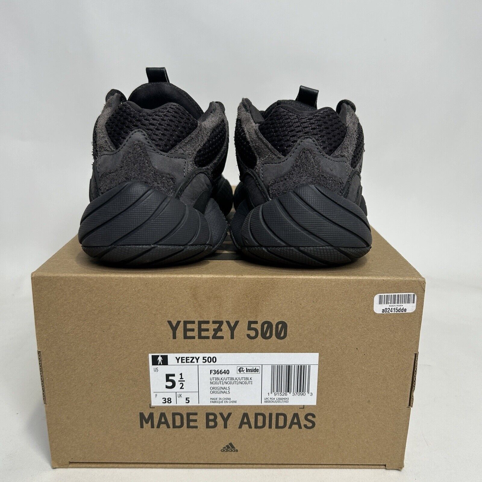 Adidas adidas Yeezy 500 Low “Utility Black” 2024 Size US 9 / IT 39 - 5 Thumbnail