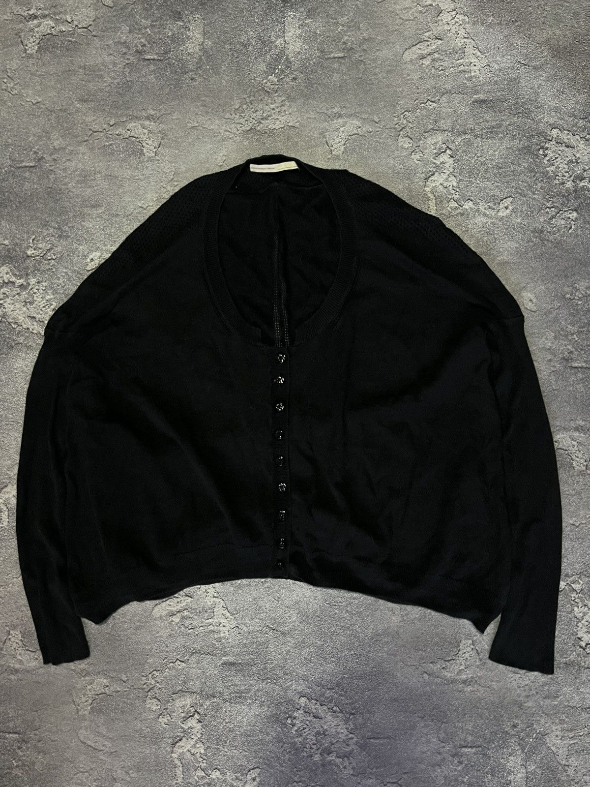 Marithe + Francois Girbaud Avant-Garde Marithe Francois Girbaud Vintage Wool Cardigan Size S / US 4 / IT 40 - 1 Thumbnail