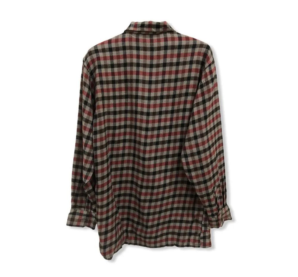Flannel × Vintage Vintage Bonton Plaid Tartan Flannel Shirt 👕 Size US S / EU 44-46 / 1 - 4 Thumbnail