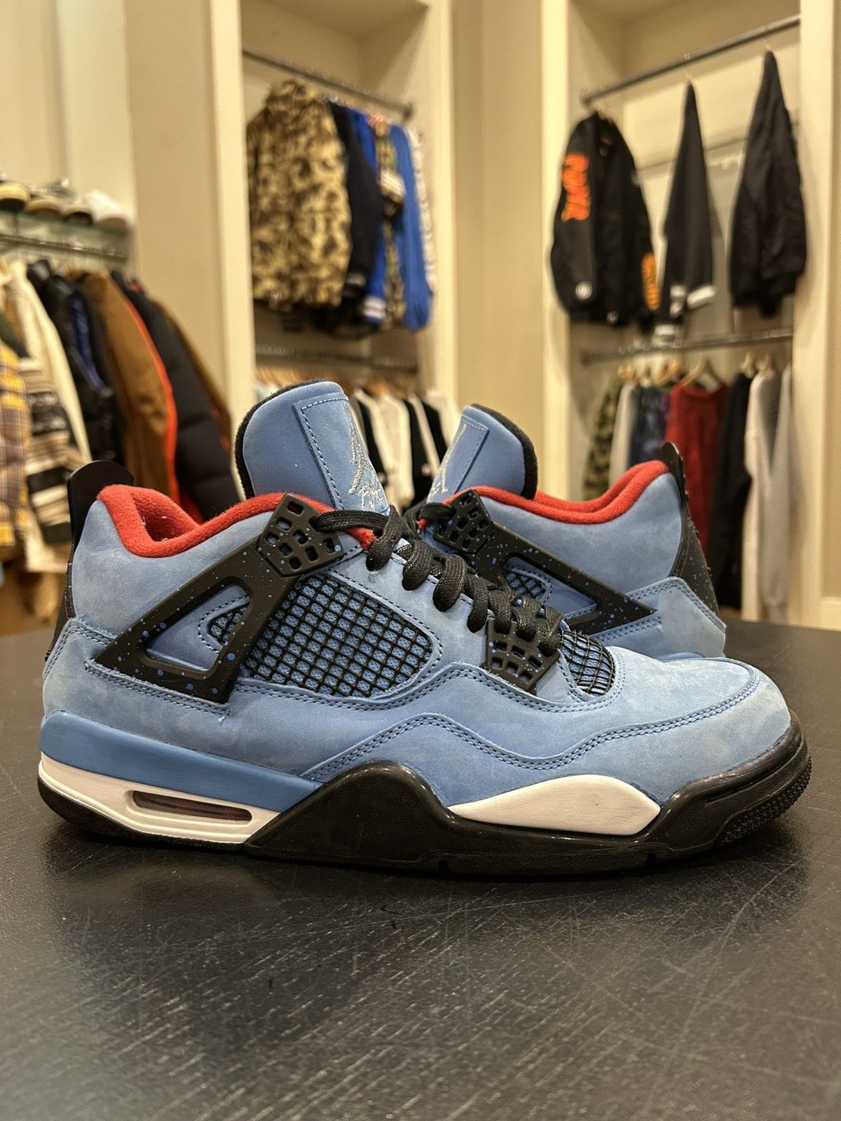 Jordan Brand Jordan 4 Retro ‘Travis Scott Cactus Jack’ Size US 10.5 / EU 43-44 - 2 Thumbnail