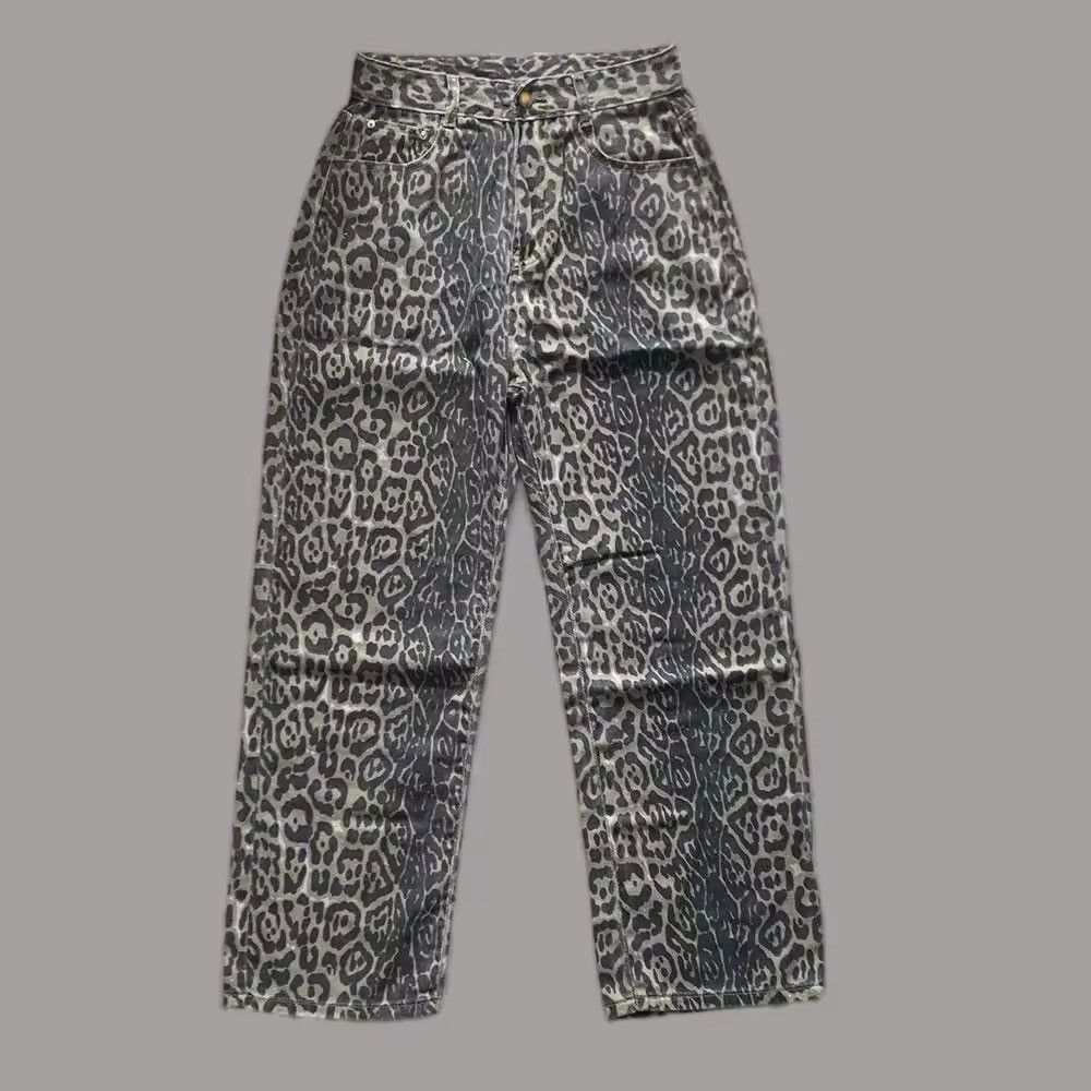 Japanese Brand Leopard Pant Style Size US 30 / EU 46 - 7 Thumbnail