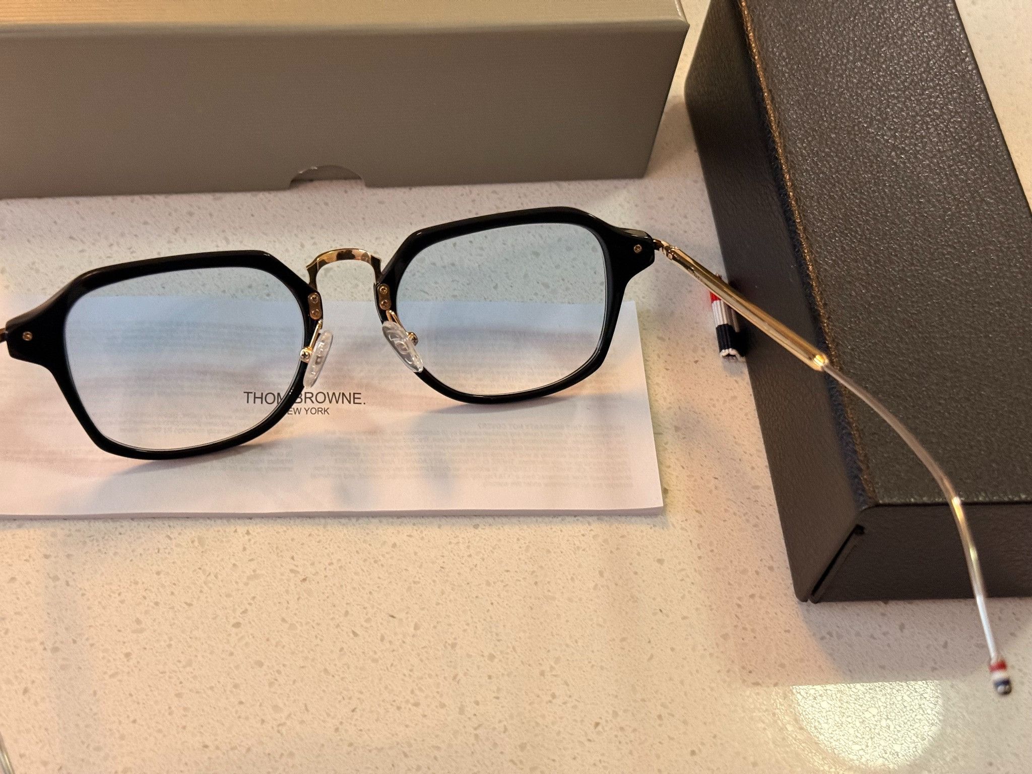 Thom Browne Thom Browne TB-423 Glasses Zeiss 30% Blue BNWT Size ONE SIZE - 2 Thumbnail