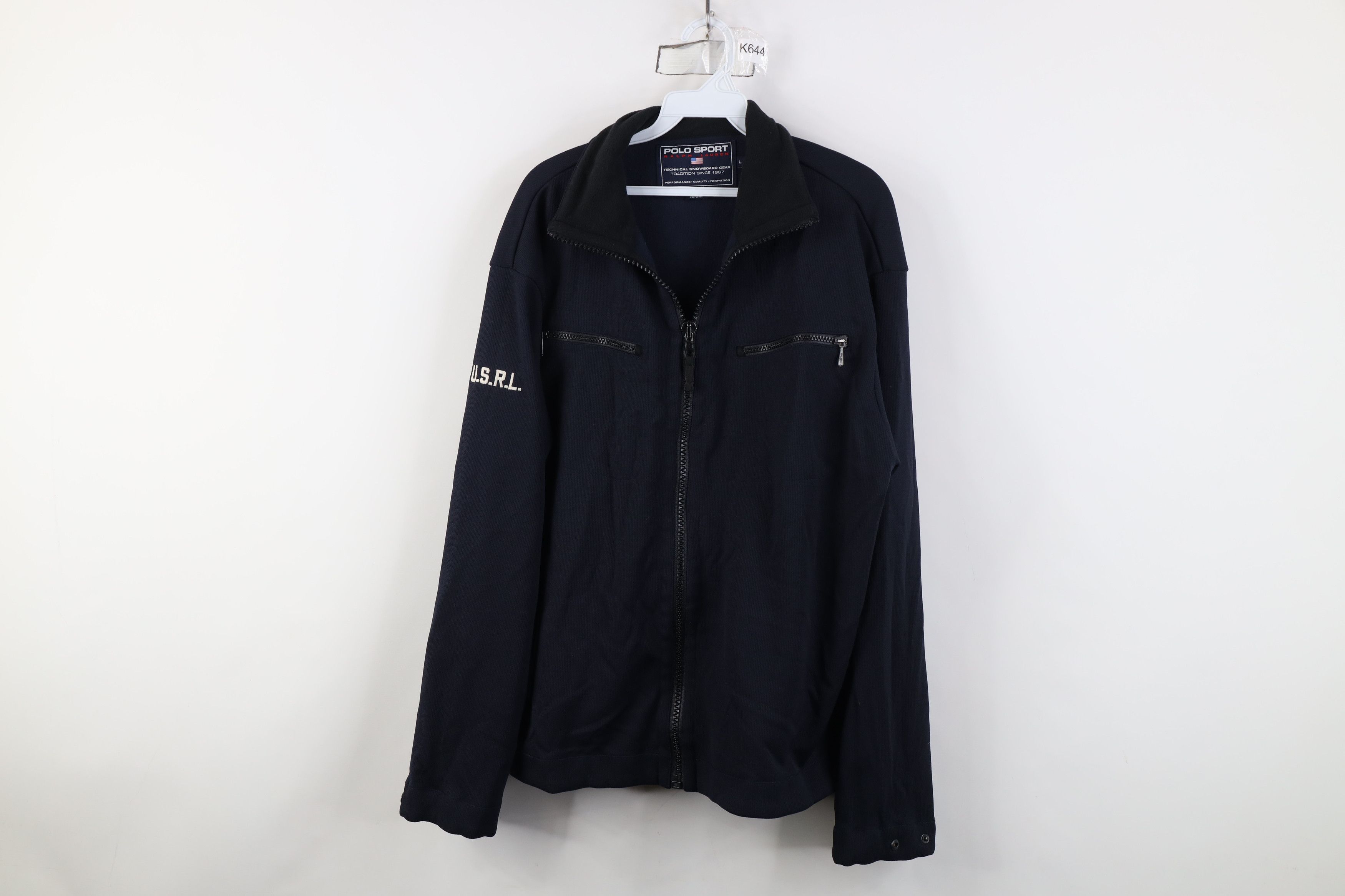 Ralph Lauren Vintage 90s Polo Sport Ralph Lauren Snowboard Knit Jacket Size US L / EU 52-54 / 3 - 1 Thumbnail