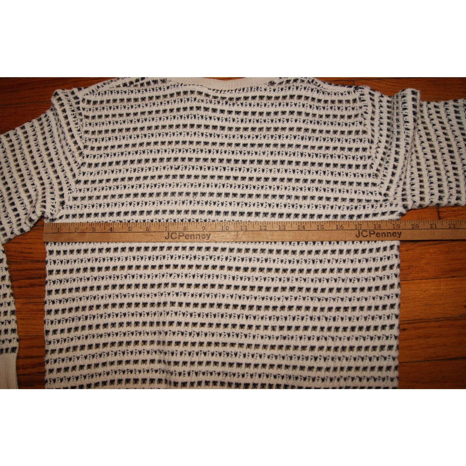 Bill Blass VTG Y2K Bill Blass Textured Stripe Pullover Sweater Mens M Size US M / EU 48-50 / 2 - 4 Thumbnail