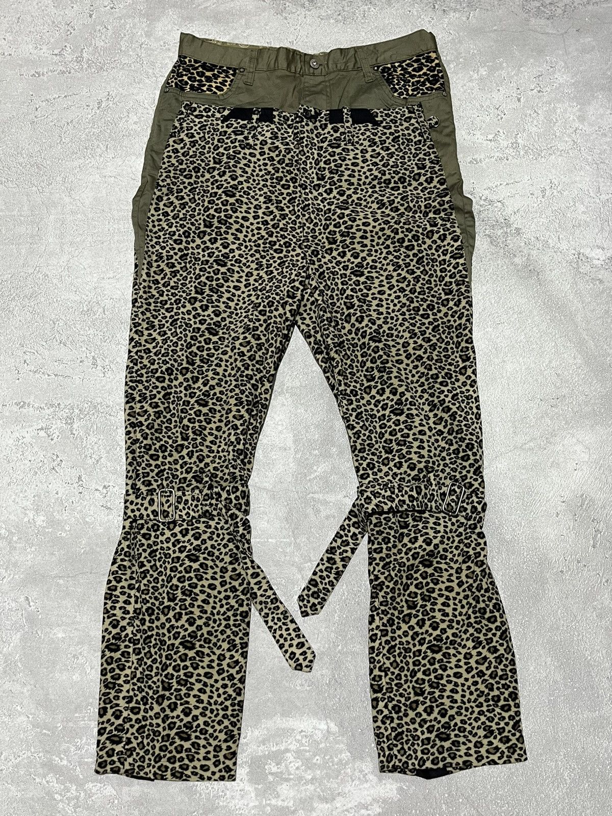 Japanese Brand Saintpain Leopart double waist zipper Size US 34 / EU 50 - 2 Thumbnail