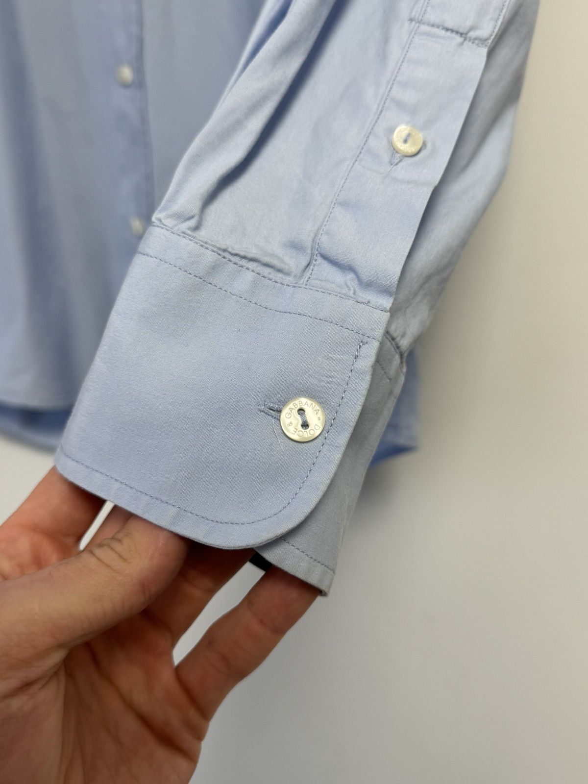 Dolce & Gabbana Dolce & Gabbana Button Up T-Shirt Luxury Size US L / EU 52-54 / 3 - 6 Thumbnail
