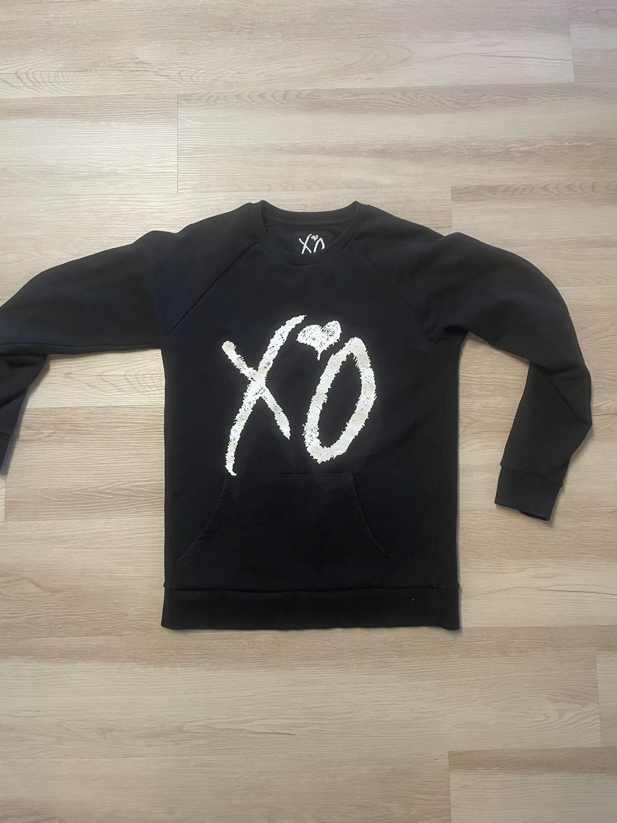 image of The Weeknd Xotwod Crewneck Sweater in Black, Men's (Size Small)