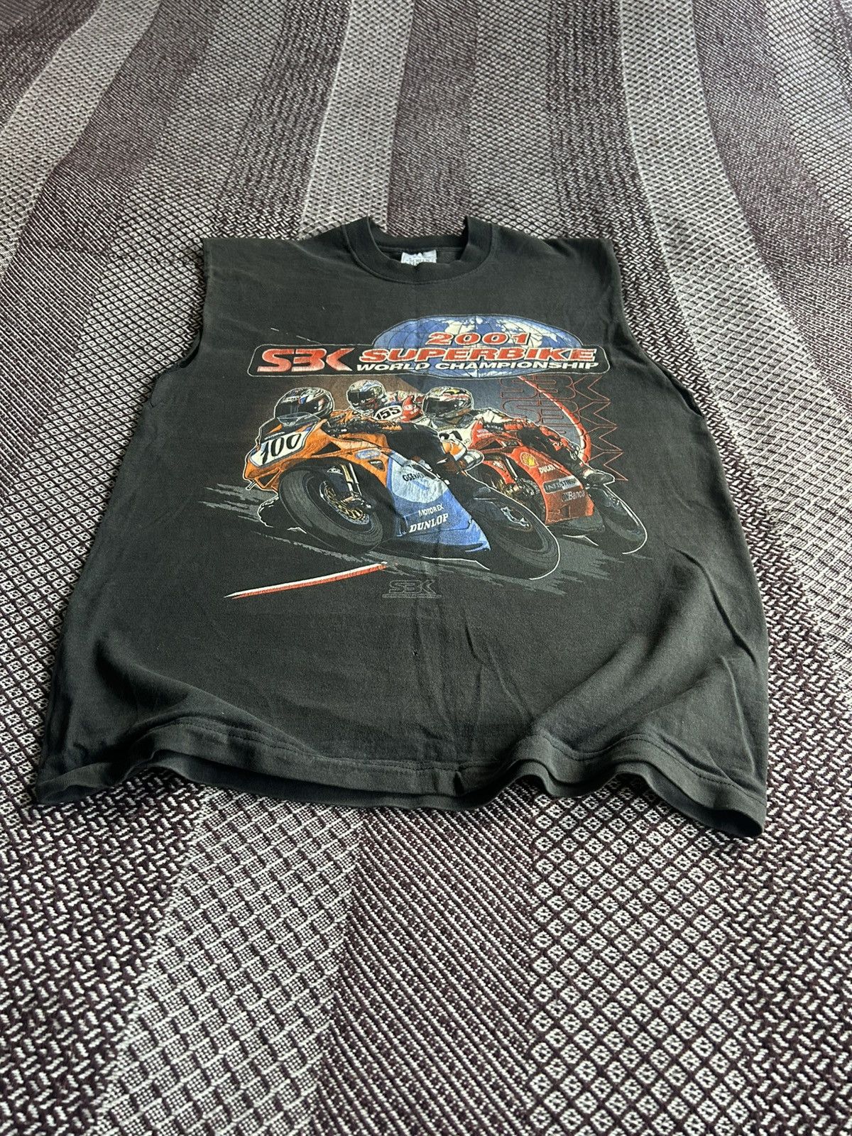 Vintage Vintage Tank Top 2001 Superbike Merch Tee Unisex Size M Size US M / EU 48-50 / 2 - 3 Thumbnail