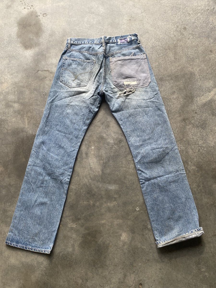 If Six Was Nine × Japanese Brand Vintage blue blue denim pants Size US 33 - 2 Thumbnail