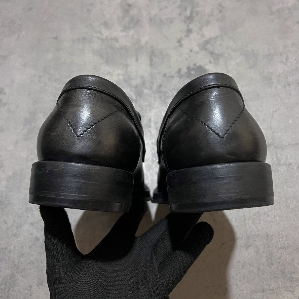 Berluti Berluti Artisan Black Leather Loafers Size US 8.5 / EU 41-42 - 8 Thumbnail