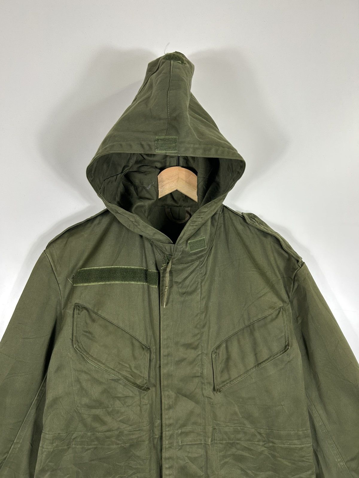 Freewheelers × Vintage ⚡️Vintage 80’s Seyntex Army M64 Olive Field Jacket Size US M / EU 48-50 / 2 - 4 Thumbnail