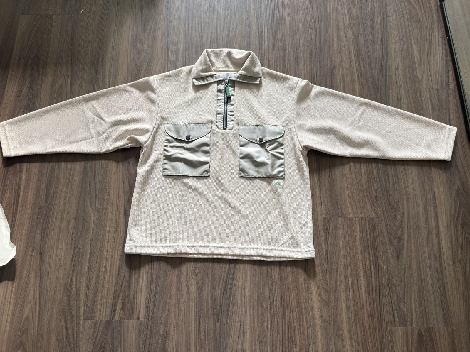 Asics × HIDDEN Hidden NY x ASICS Zip Pocket Long Sleeve Shirt Beige Size S Size US S / EU 44-46 / 1 - 1 Thumbnail